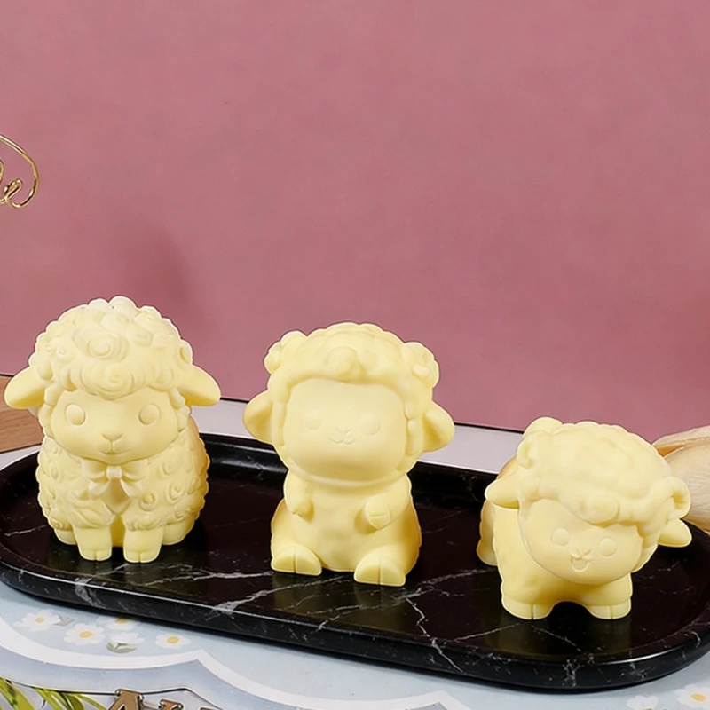Flexible Making Mould Sheep For Craft Projects HX6C