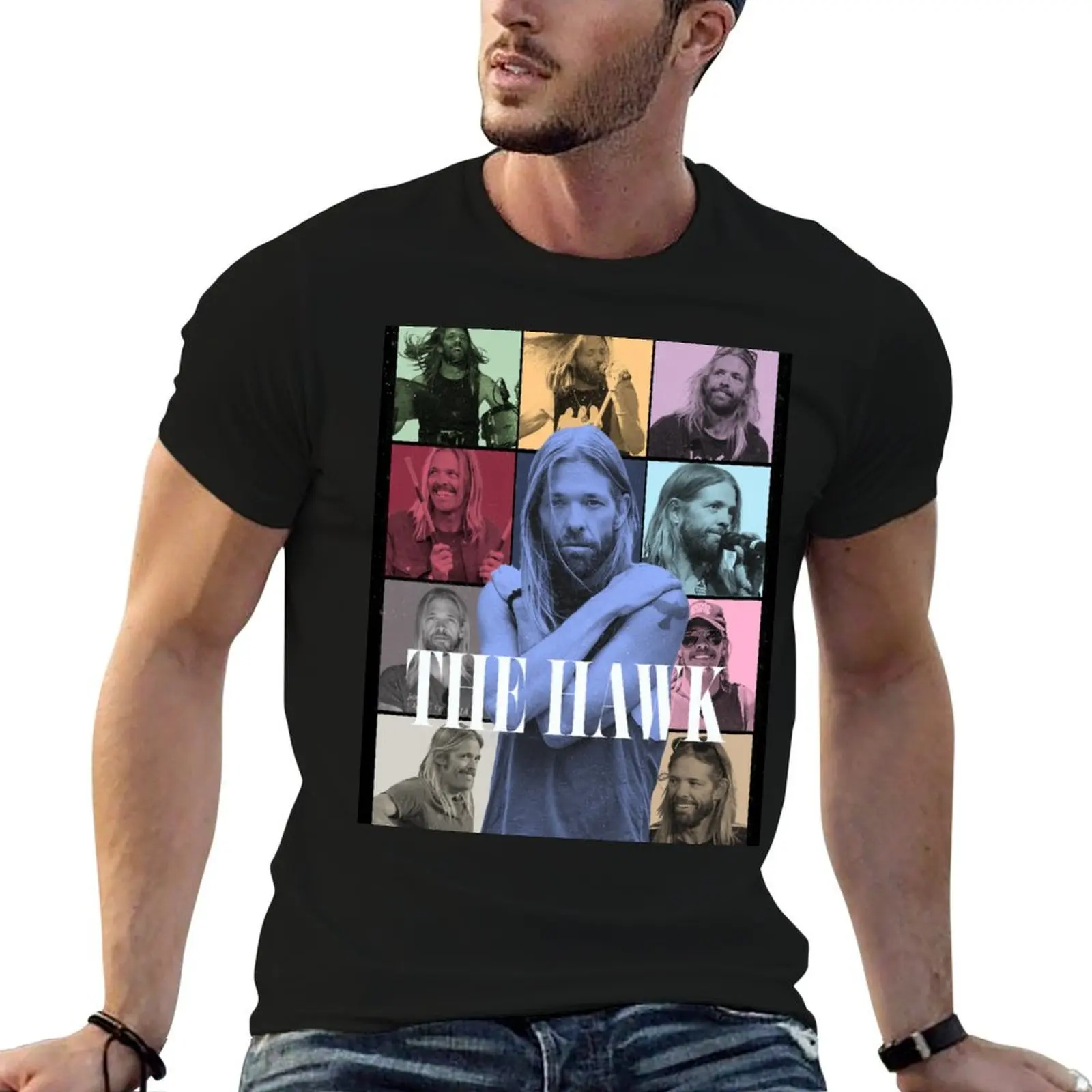 

Hawkins Foo Drummer The Hawk Era T-Shirt t shirts for man cotton anime tshirt T-Shirt