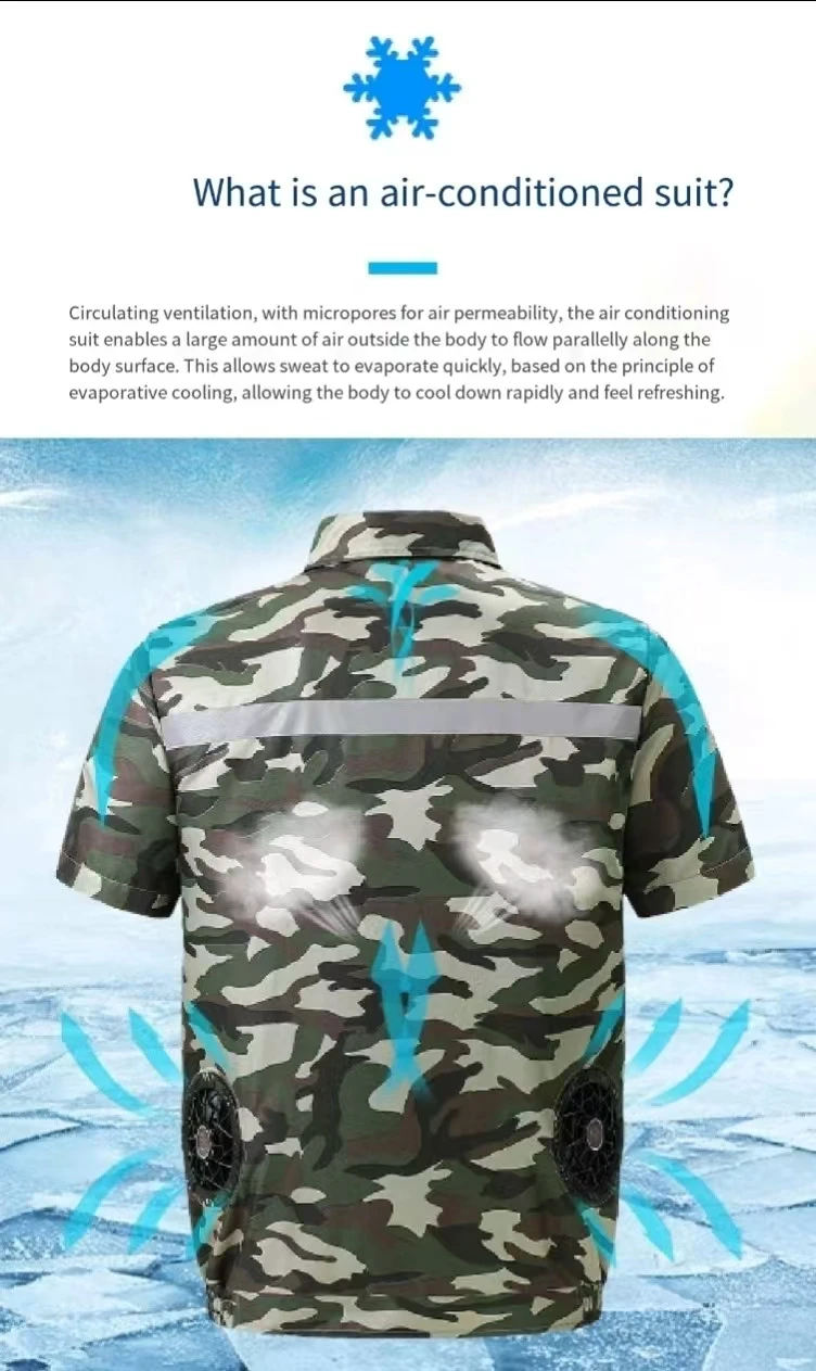 

Summer Popular Cooling Clothing, Breathable and Comfortable Construction Site Labor Protection Clothing