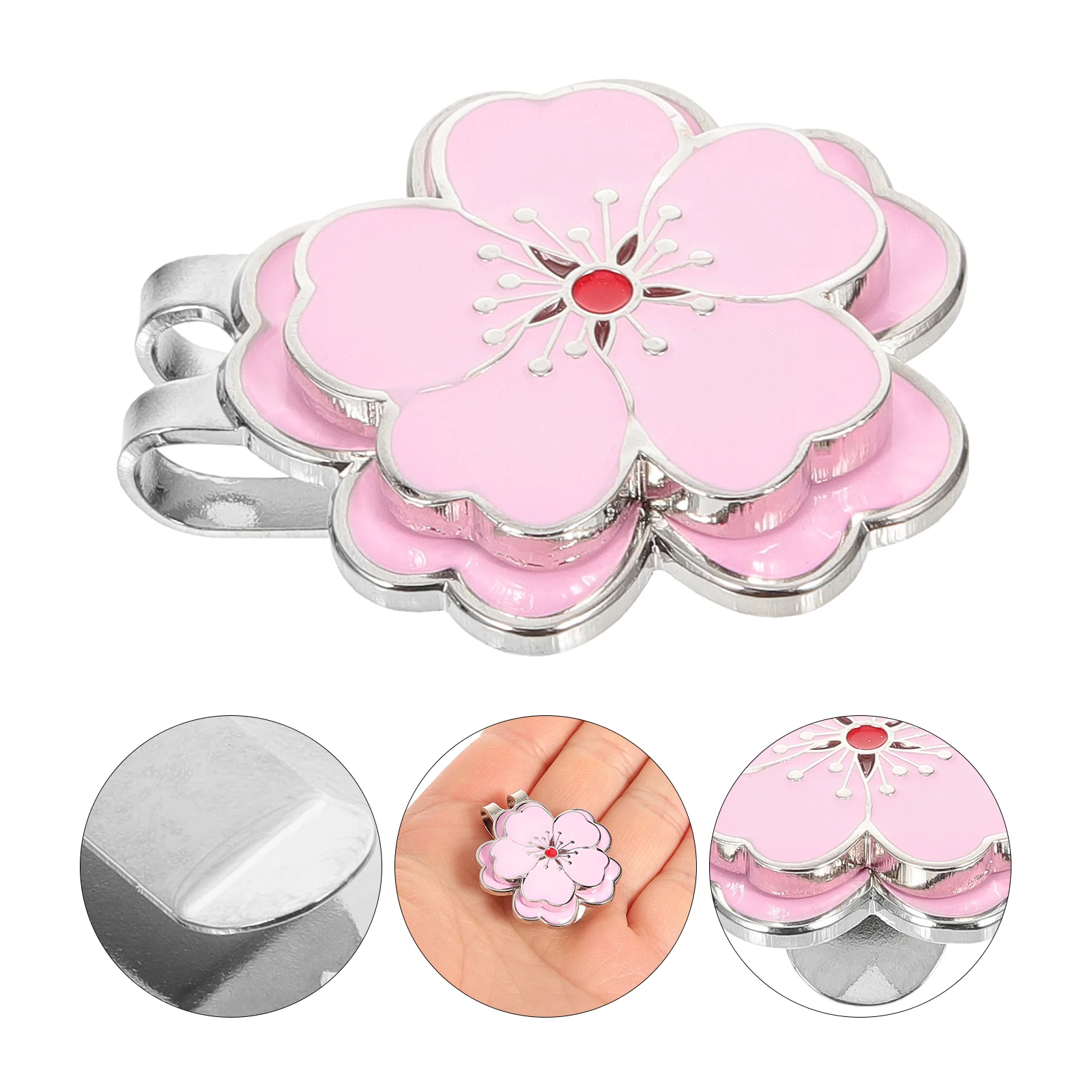 

Golf Hat Clip Portable Golfs Golf Aiming Marker Accessories for Men Convenient Balls Gift Magnet