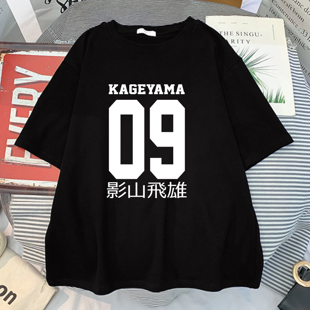 CLOOCL Funny 100% Cotton T-Shirt Japanese Cartoon Anime Haikyuu Graphic T-Shirt Fashion Brand Casual Short Sleeve Hip Hop Tops