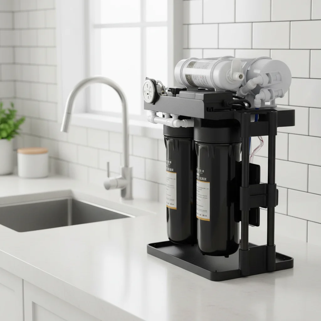 

Портативный 5-ступенчатый бытовой фильтр для воды с функцией ощелачивания, система очистки воды с обратным осмосом