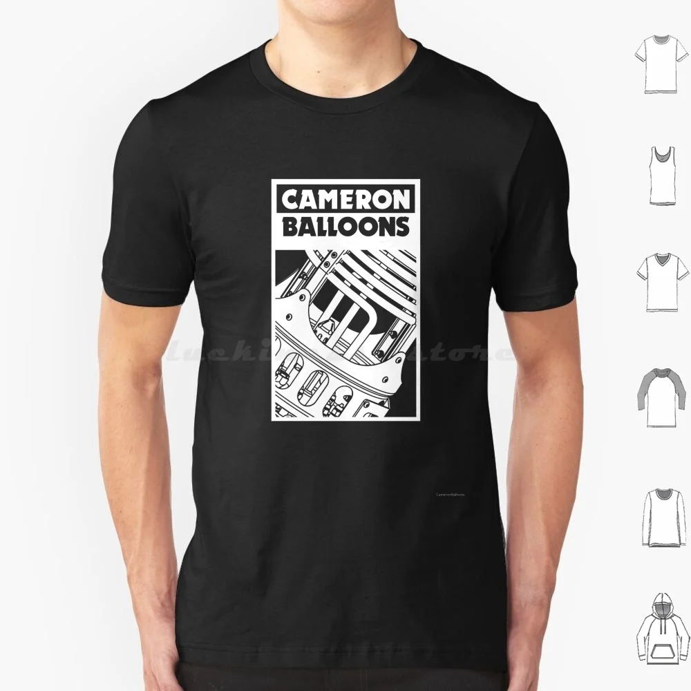 Stratus Neo quemador de globos de aire caliente-Camiseta blanca 6xl Camiseta fresca de algodón globo de aire caliente quemador de globos de aire caliente Cameron