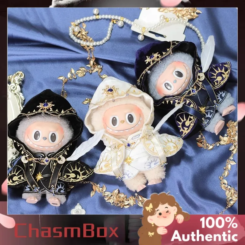 

Горячая одежда Labubu S1/S2/S3, универсальный храм, искусственный плащ, одежда для Labubu, в наличии, кукла не входит в комплект