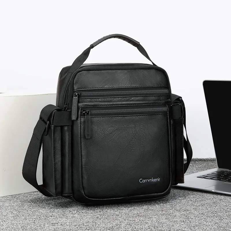 

Men's new multifunctional large capacity crossbody bag for business commuting, outdoor leisure use, travel shoulder bag