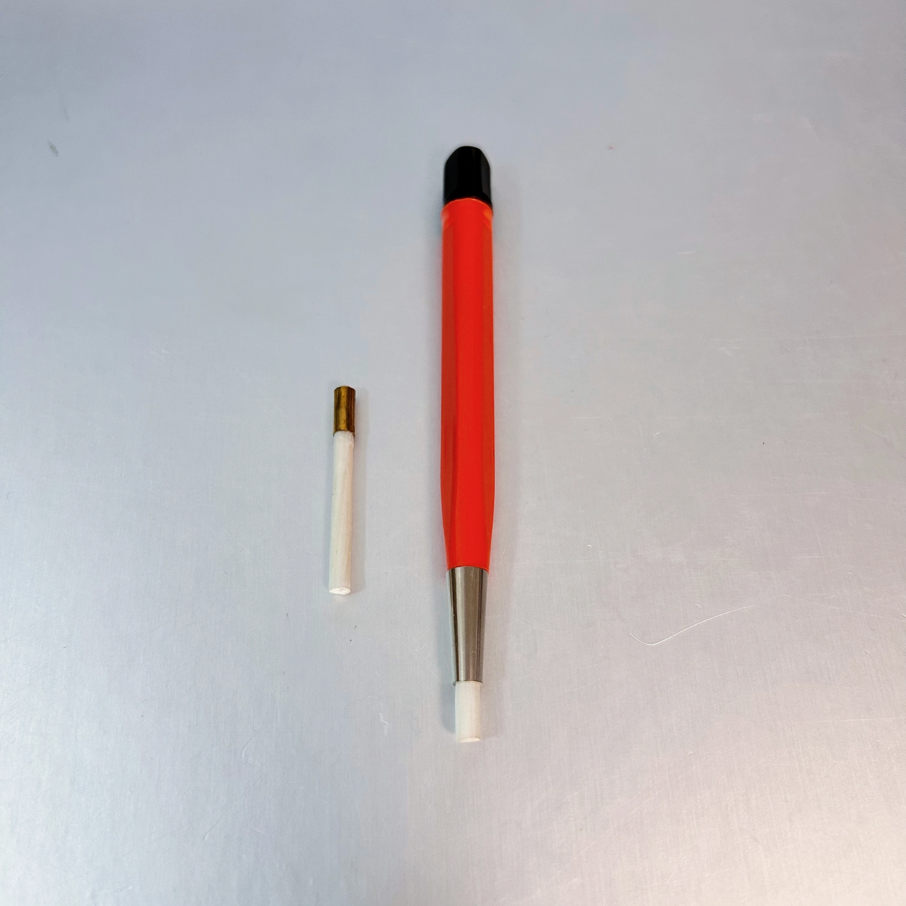 Bolígrafo con cepillo para quitar óxido de relojes, herramienta de limpieza para quitar óxido con punta de fibra de vidrio para relojes y electrónica