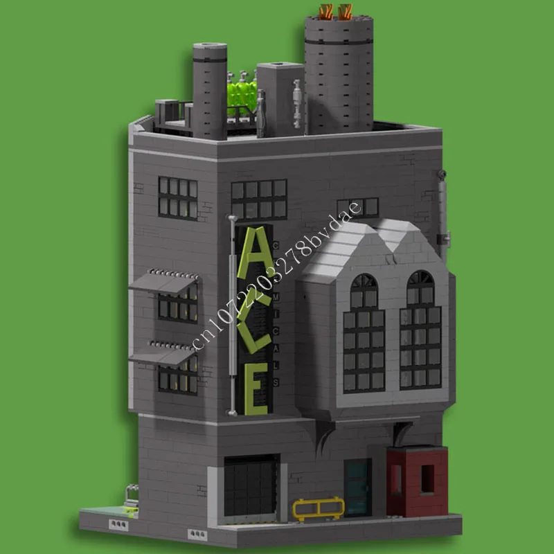 3112 PCS City Modular Chemical Factory Building Blocks Architecture Model Educational Assembly Home Decoration Gift For Adults