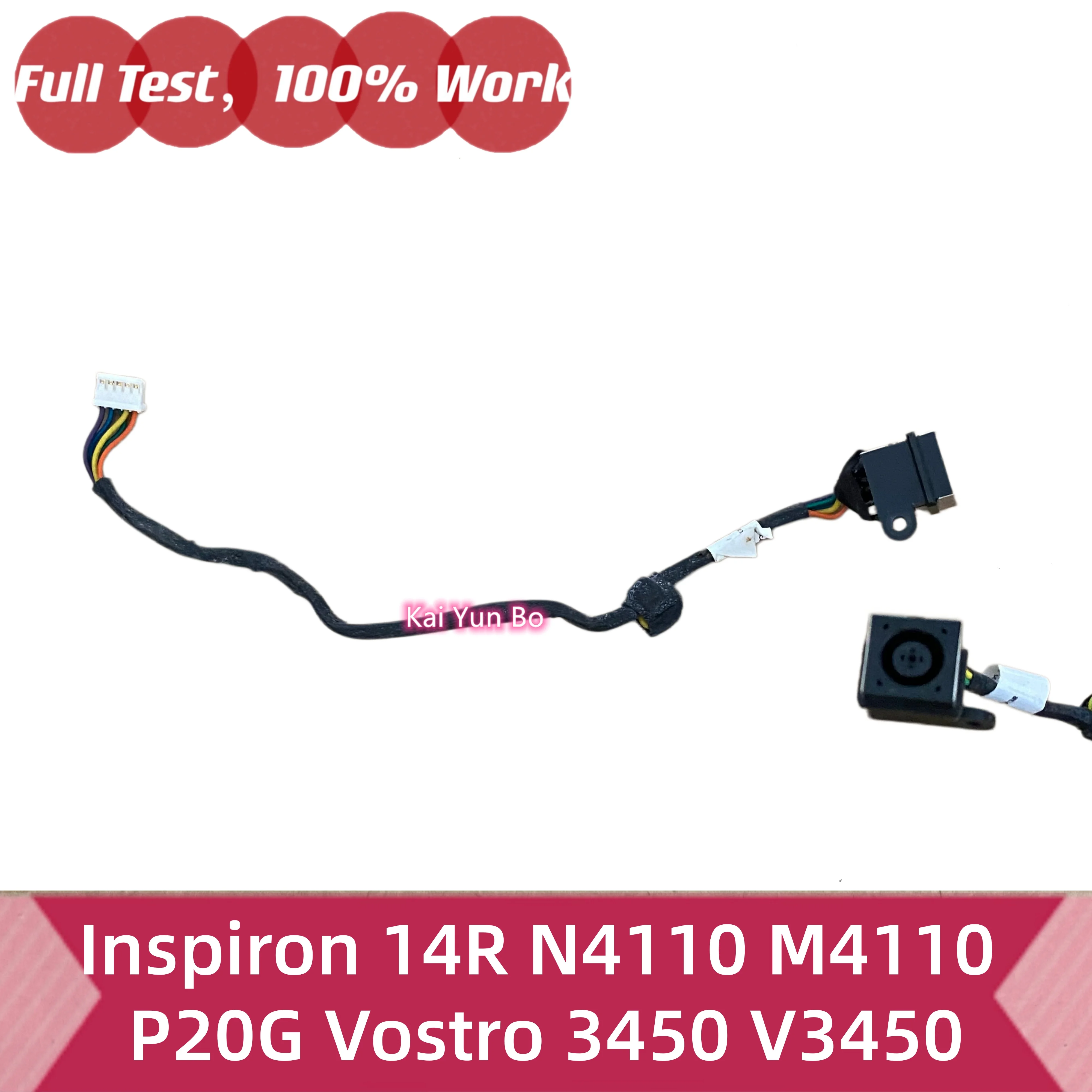 Cable de alimentación CC para ordenador portátil CN-01K31Y DC30100MB00 DC30100MT00 01K31Y 1K31Y para Dell Inspiron 14R N4110 M4110 P20G Vostro 3450