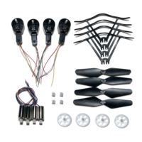 S6 Q6 4K RC Drone Spare Parts Engines Propellers Blades Protection Frame Guard For G6 PRO Quadcopter Motor Gears set