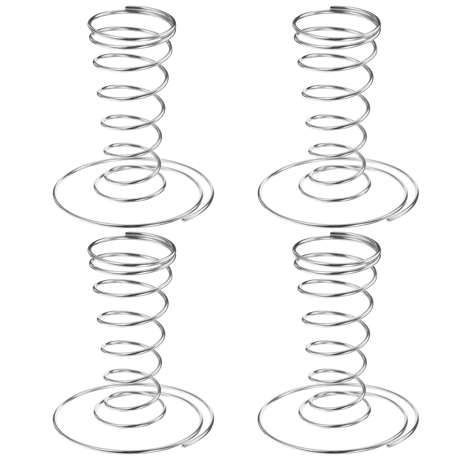 

4 Pcs Stainless Steel Ice Cream Display Stand Rack Cone Holder Storage Smooth Home Bakery Dessert Shop Party Table
