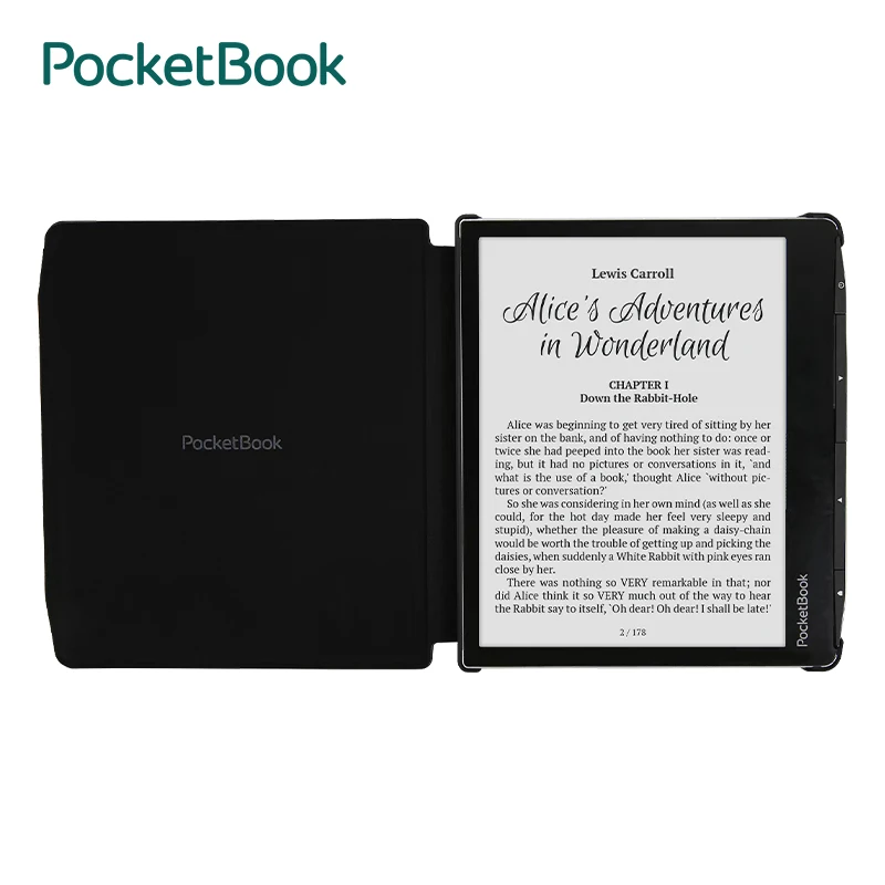 Pocketbook Shell Cover 7-inch Ebook For Era PU Microfiber Shockproof Sleep Corner Clips Anti-dust Solid Handy Case Accessories