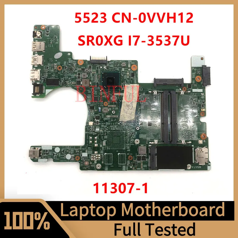 

CN-0VVH12 0VVH12 VVH12 Mainboard For Dell Inspiron 5523 Laptop Motherboard 11307-1 With SR0XG I7-3537U CPU 100% Full Tested Good