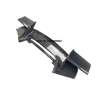 

Hot Selling m Style Carbon Fiber Duck Tail Spoiler for ferrari Cars ferrari 488 Rear Spoiler wings