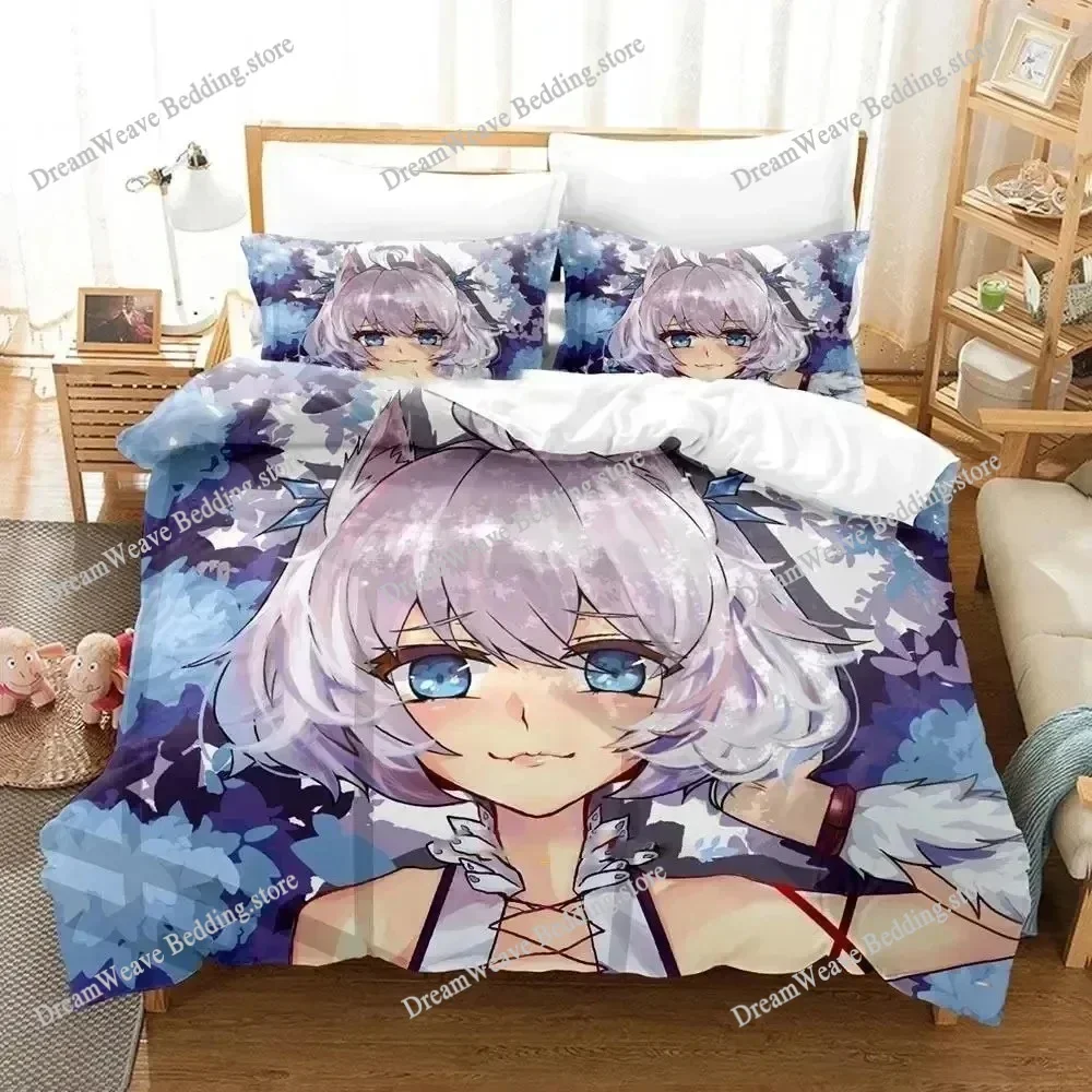 3D Anime Redo of Healer Bedding Set Duvet Cover Bed Set Quilt Cover Pillowcase Comforter King Queen Size Boys Adult Bedding Set