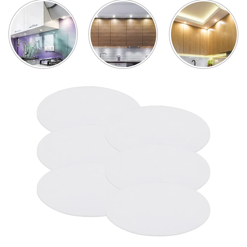 6 Pcs Anti-glare Lampshade Diffuser Light Covers Hanging Branches Ceiling Downlight for Replacement Plastic Chandelier