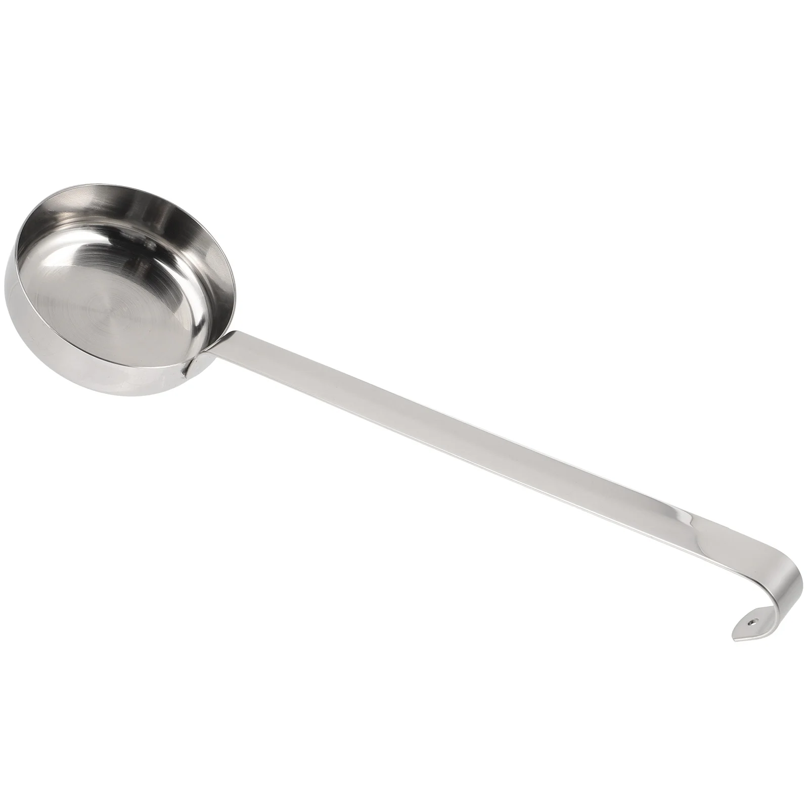 

Pizza Sauce Spoon Ladle Kitchen Spread Serving Scoop Stainless Steel for with Handle Measuring Cups