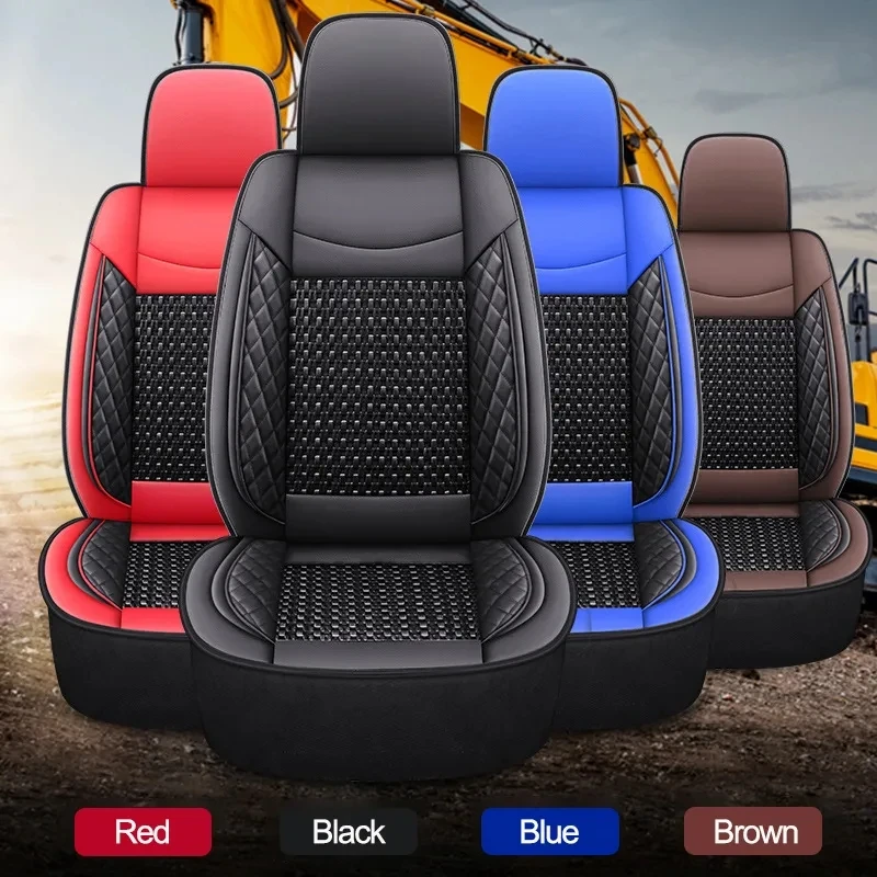 Universal Excavator Digger Seat Cushion Cover For SANY KOBELCO KOMATSU Hitachi CAT XCMG Doosan - Engineering Vehicle Accessory