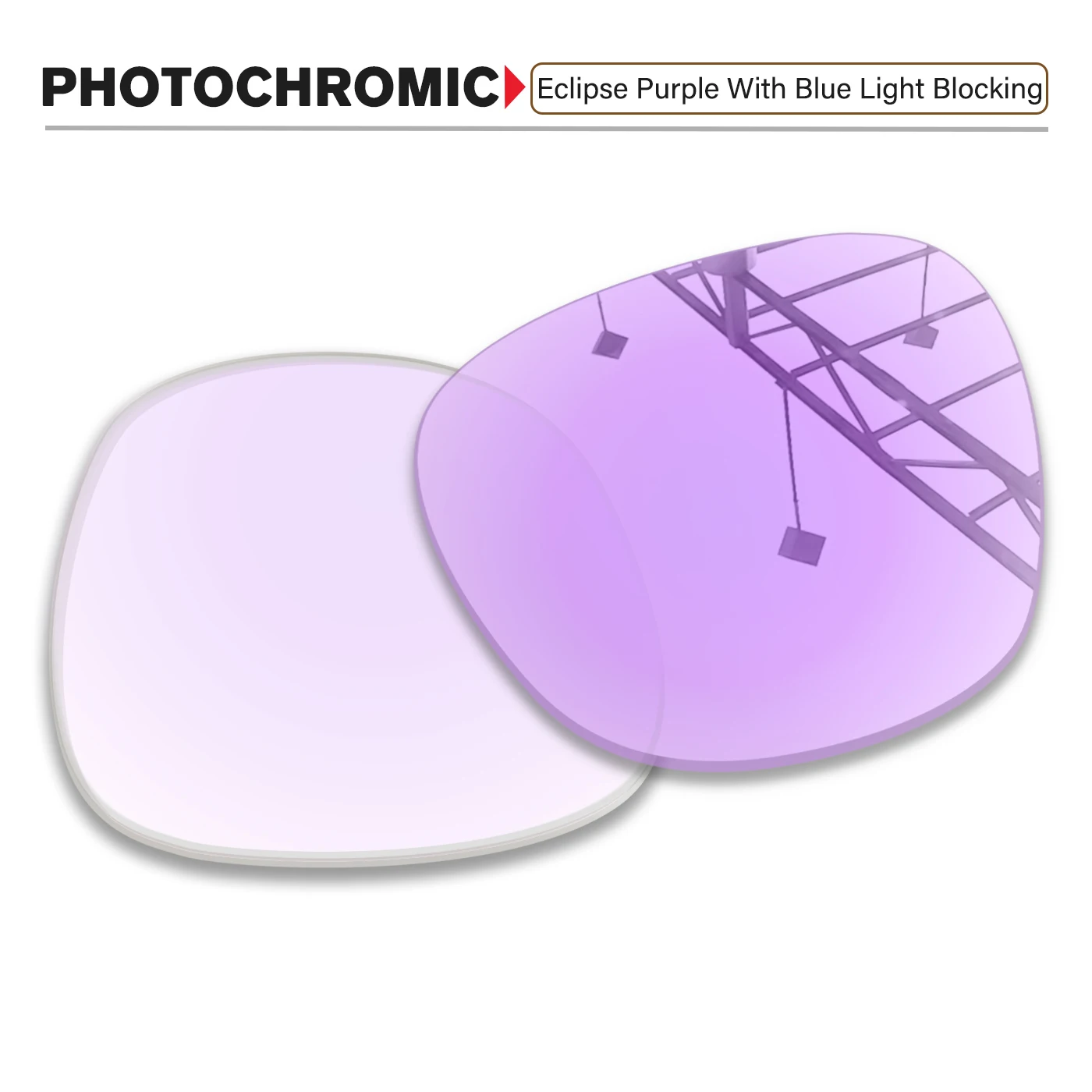 

Photochromic Wholesale Replacement Lenses for Meta Headliner RW4009 50mm Sunglasses Frame Anti-Scratch