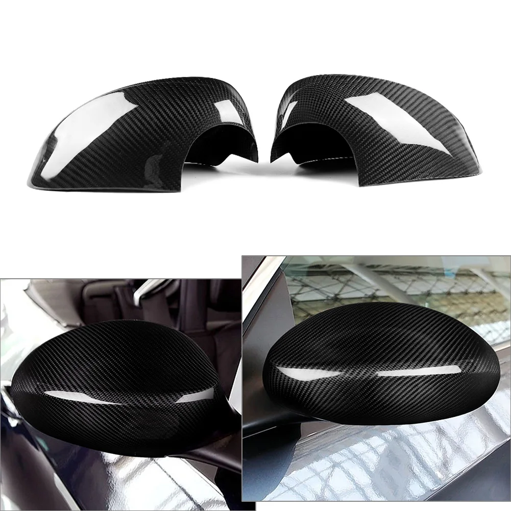 100% Carbon For BMW E92 E93 3Series 328I 335I 325i PRE-LCI 2DR 2007 2008 2009 Door Side Rearview Mirror Cap Covers Car Accessory