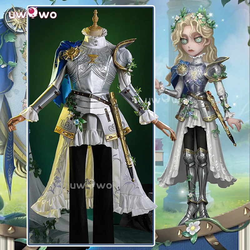 

UWOWO Collab series: Game Identity V The Silver Knight Psychologist Ada Mesmer Cosplay Costume