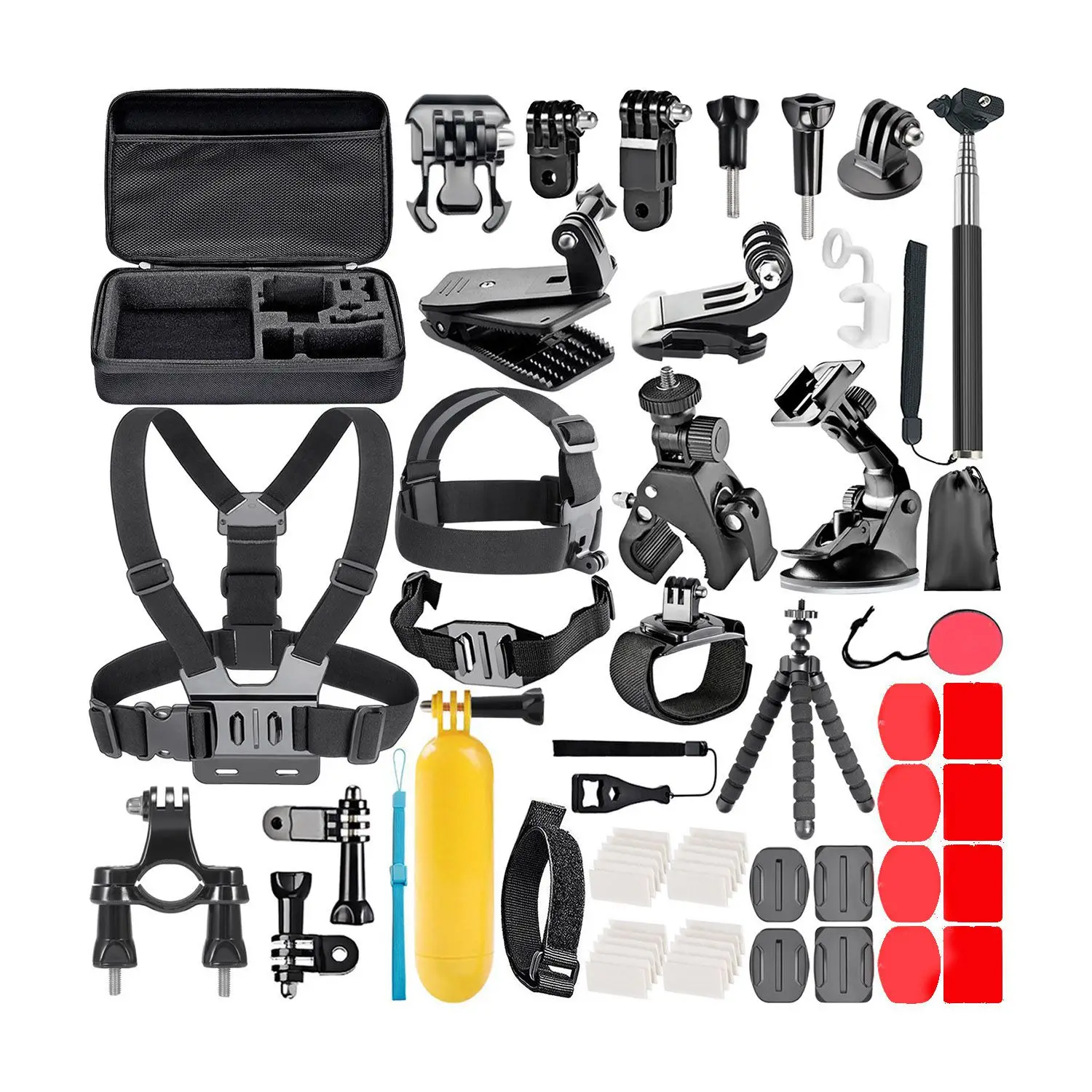 58 in 1 Action Camera Accessory Kit for Gopro Hero 10 9 8 Black Max Go Pro Session Kit Sport Camera