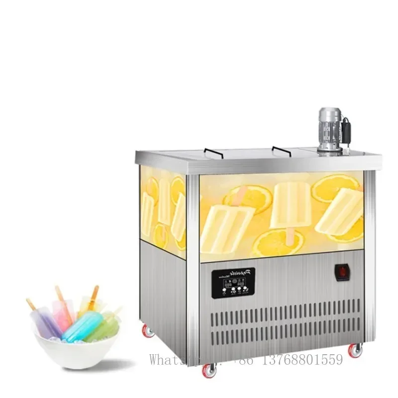 

Ice Cream Stick Machine 1-2 Moulds Iolly Popsicle Machine Electric Popsicle Machine For Beverage Factory 10000w