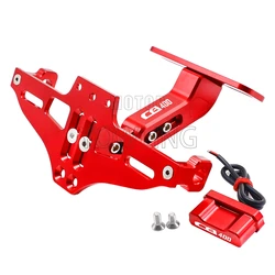 Motorcycle Rear License Plate Bracket Holder For honda cb400 CB400SF CB400 VTEC CB400F 1989-1998 1997 1996 1995 1994 1993 1992
