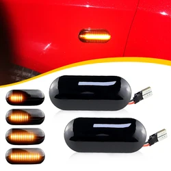 2PCS For VW Transporter T5/Multivan Caravelle Amarok Bora Golf3/4 Lupo Vento Dynamic LED Side Marker Signal Light Indicator Lamp