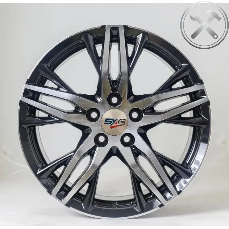 

Private Custom 18-22 Inch 5x114.3 Forged One Piece Black Machined Alloy Wheel Rims Universal Mid-size Car Wholesale