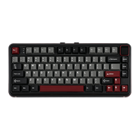 MechLands Vibe 75 V2 75% Layout Wired/Bluetooth/2.4GHz Wireless Gasket-mounted Hot-Swap Mechanical Keyboard with TFT Screen