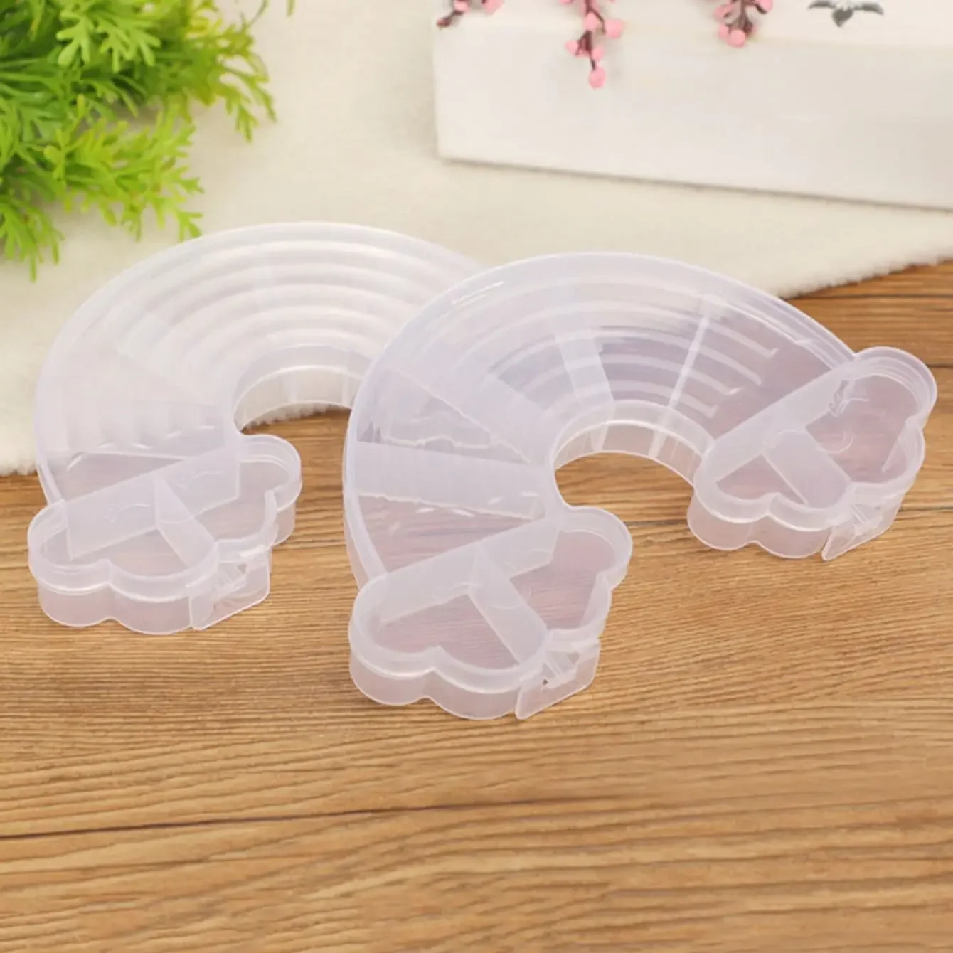 صندوق ألعاب بلاستيكي شفاف بغطاء ، مقاوم للأتربة ، صندوق حلوى ، تغليف شوكولاتة ، هدايا حفلات ، حلوى ، مجوهرات ، 1 * * #4