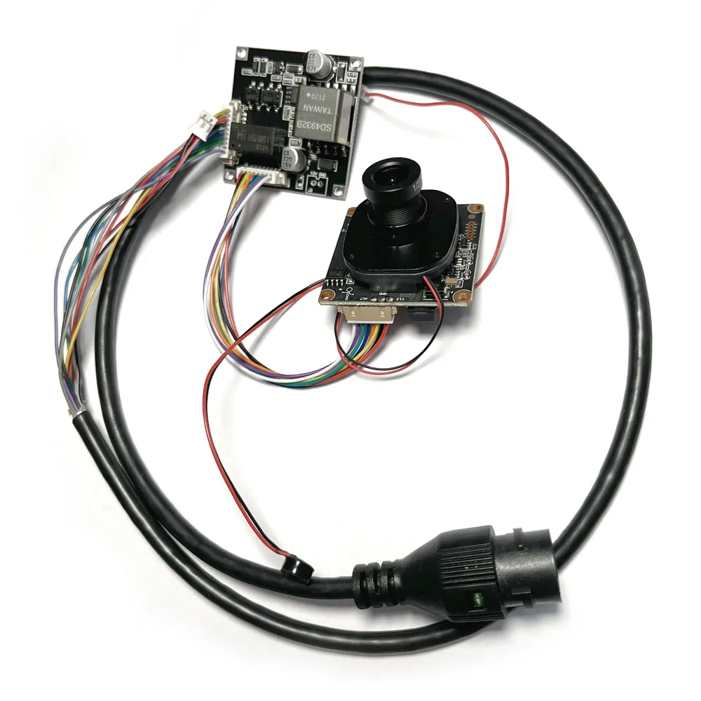 HD IP CCTV Camera module + POE module 5mp 4mp 3mp board POE cable Network Security IPC XMEye lens ircut