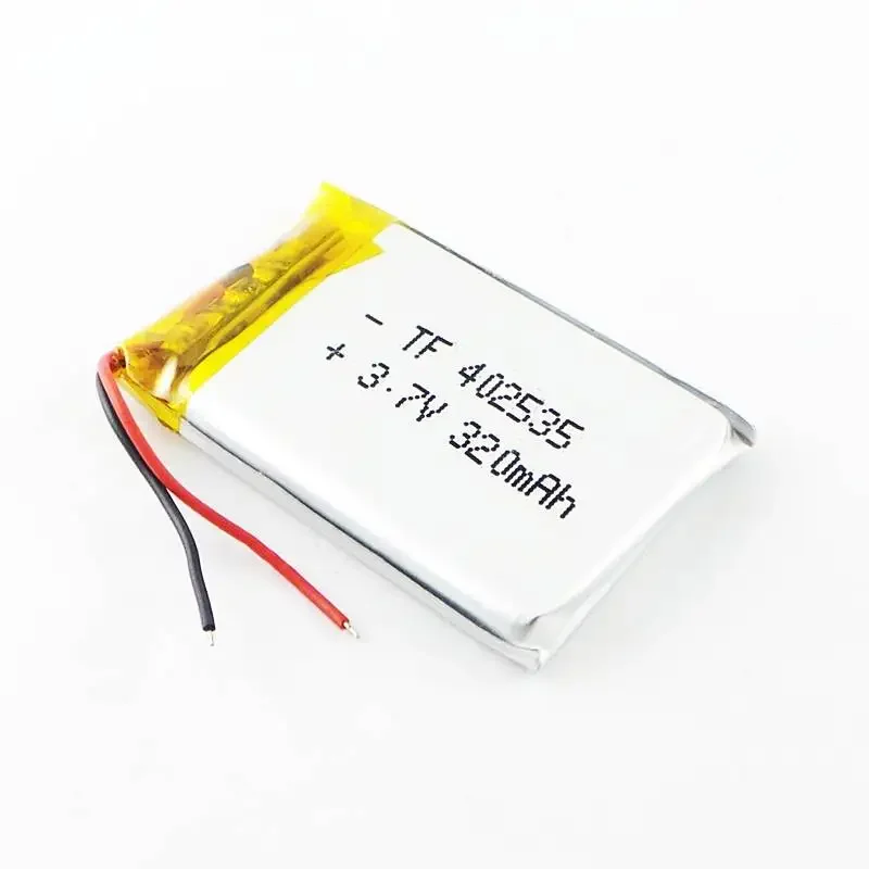 Новый коричневый MP3 MP4 3,7 В 320 мАч 042535402535   Полимерная литиевая батарея MP5 GPS Перезаряжаемая литий-ионная батарея Good A