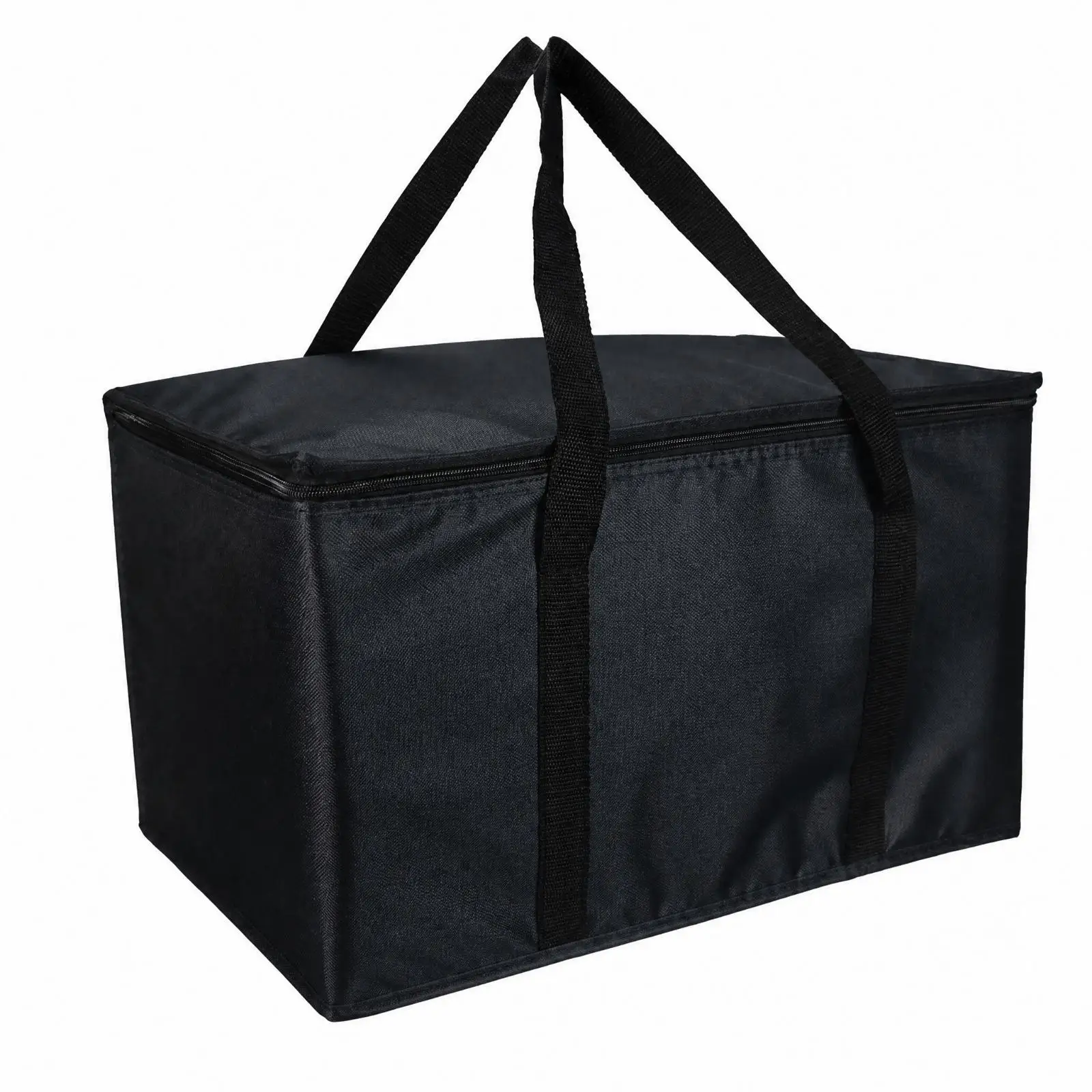 63L Insulated Cooler Bag Heat-Insulating Oxford Material Cooler Bag Water-Resistant Portable for Car Travel, Road Trips