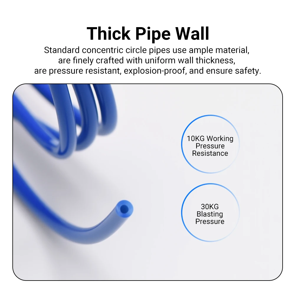 1/2/3M 3D Printer PTFE Tube Bowden Extruder J-head Hotend Filaments Parts Diameter 2x4mm Teflonto Pipe for Ender3 CR10 Kobra Max - view 5