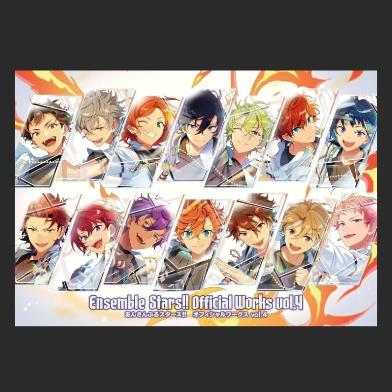 Ensemble Stars! Official Art Book Data Setting Book 376p Illustration Collection Artwork Manga Comic Album Amagi Rinne Ritsu
