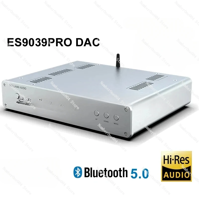 Suitable ForDLHiFi DC300 Dual Core ES9038PRO ES9039PRO Bluetooth 5.0 Balanced HiFi Audio DSD DAC Decoder Amanero USB Remote Cont