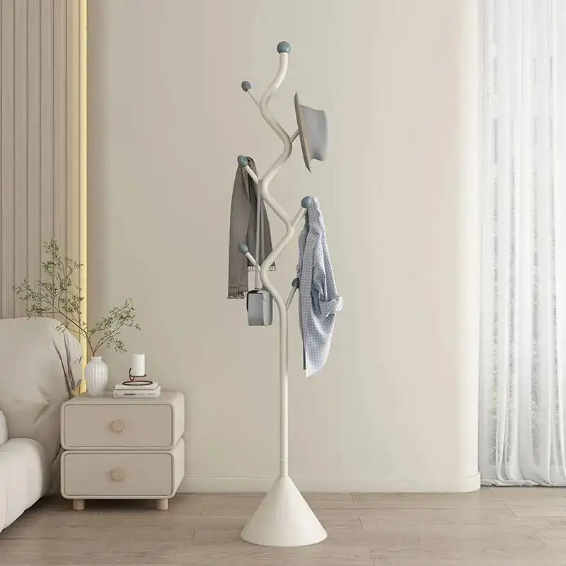 

Cream Coat Interior Size Big White Racks Chinese Cheap Creative Restaurant Coat Racks Simple Arara De Roupa Home Furniture