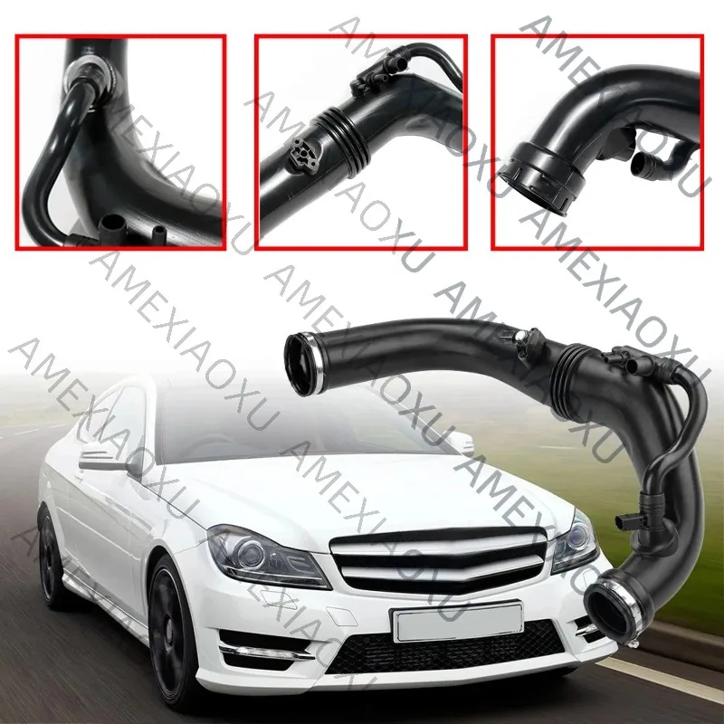 

Turbo Intake Pipe For Mercedes-Benz SLK250 SLK200 C180 C200 C250 E200 1.6 1.8L L4 A2710901929 2010 2011 2012 2013 2014 2015 2016