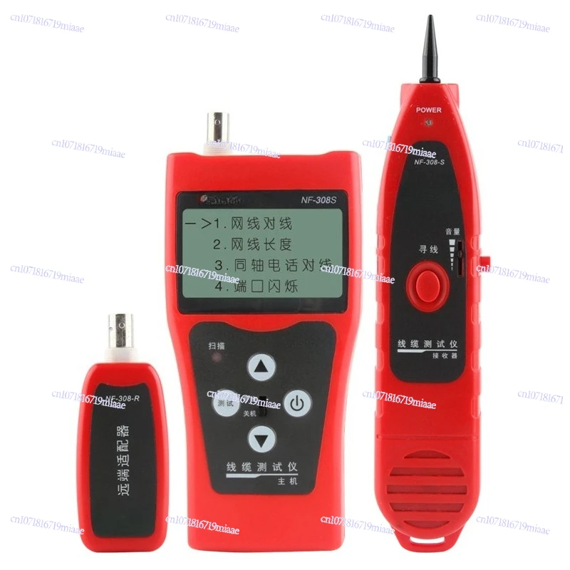 

Измеритель линий связи NF-308S, тестер сетевого кабеля, комплект для обследования сетевого кабеля, измеритель линий связи