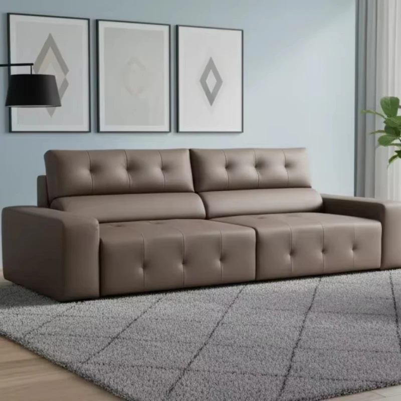Modern luxury two-seat living room sofa adjustable popular function home sofa