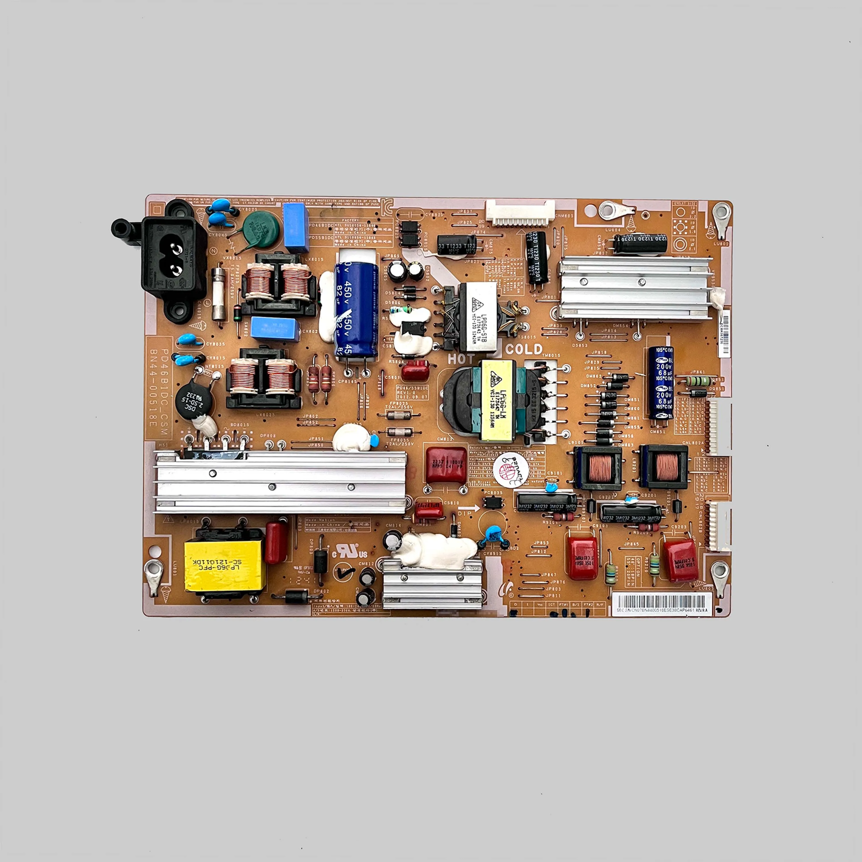 Placa de alimentación de TV Original auténtica, BN44-00518B = BN44-00518A, funciona correctamente y es para televisores LCD, piezas de UE40ES6300U