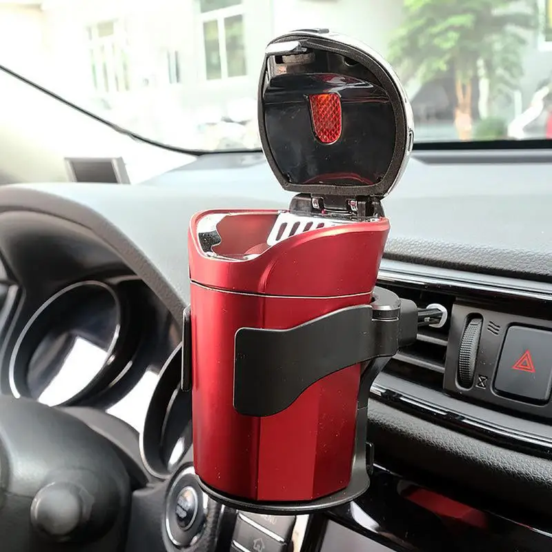 Pemegang cangkir Ventilasi udara mobil pemegang cangkir minuman untuk alat penyimpanan kendaraan desain dapat ditarik otomatis untuk sedan suv dan Mini