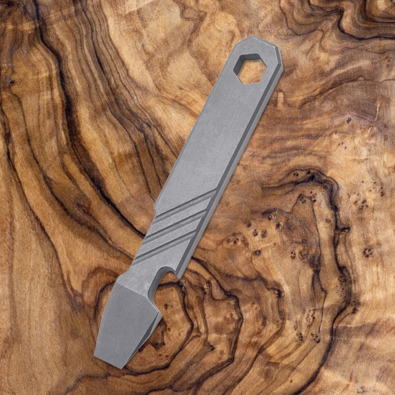 Titaniumlegering Koevoeten Flesopener Inbussleutel Outdoor Survival Tools
