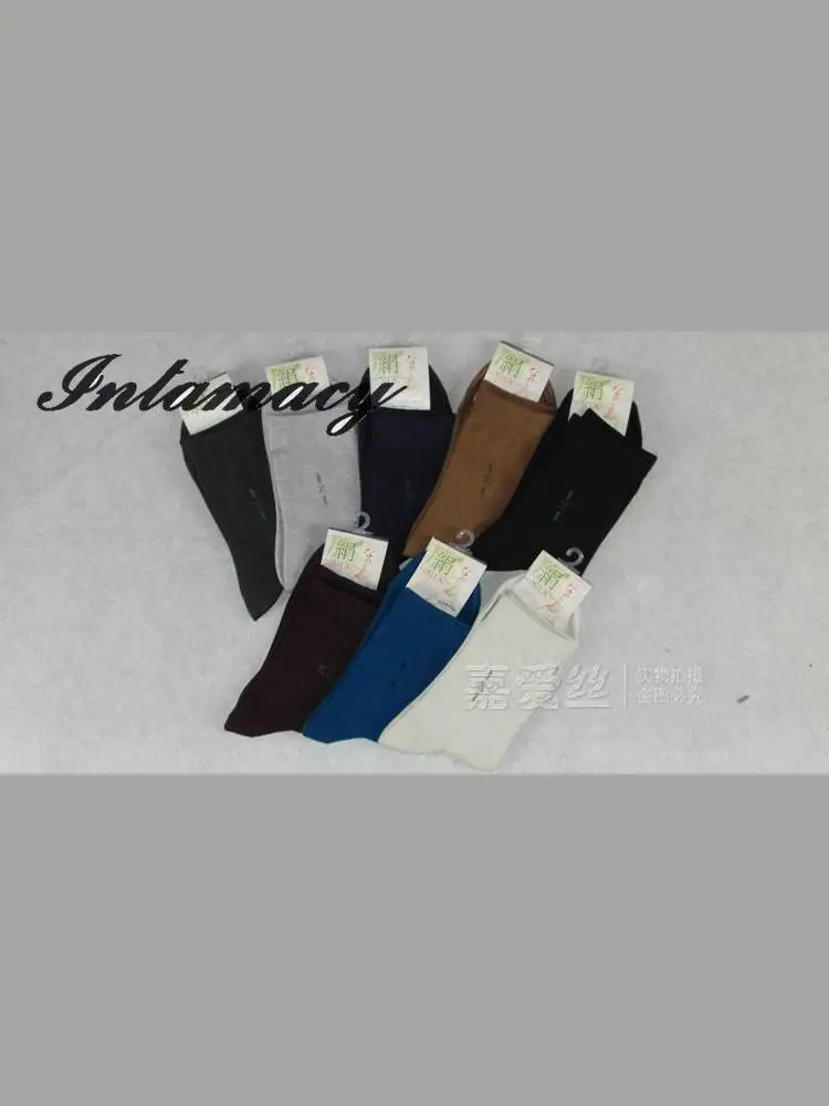 

80%-70% silk socks for men Ventilation deodorize antibacterial black gray colors male thin socks small wholesale