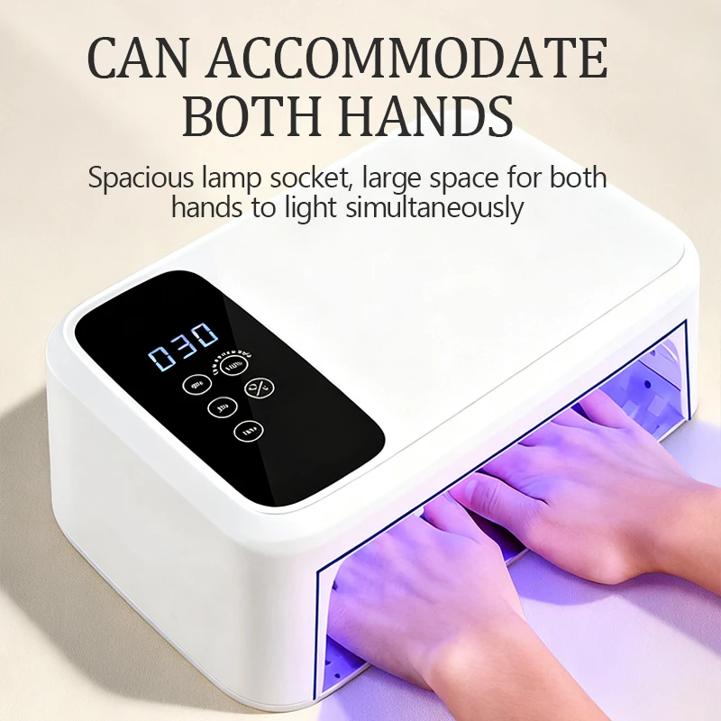 เครื่องอบเล็บเจล LED UV 138W 69 หลอด LED ระดับมืออาชีพ กำลังสูง สำหรับอบสีเจลทุกชนิด อุปกรณ์ทำเล็บมือ