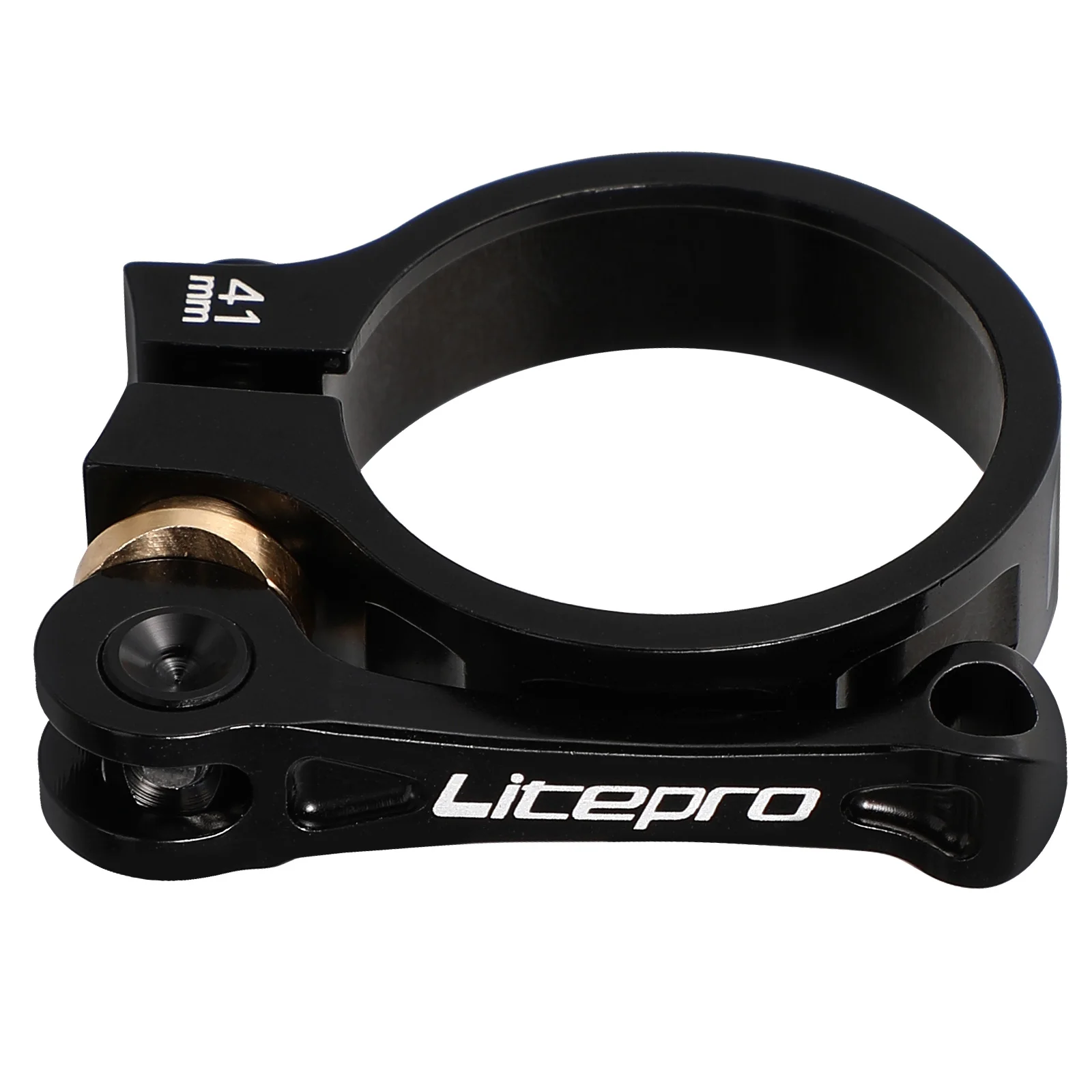 

41Mm Post For 33.9Mm Folding Bikes Alloy Bike Seat Tube Clip Quick Release Locking Clamp Compatible With Dahon Fnhon Frames