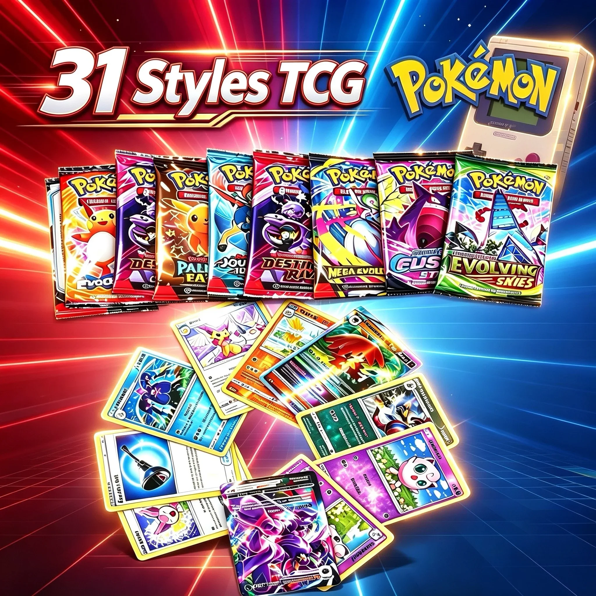 160 Pcs Card ASCENDED HEROES Evolutions English TCG Booster Battle P OK ÉM on Card Game Carte Trading Collection Cards Gift