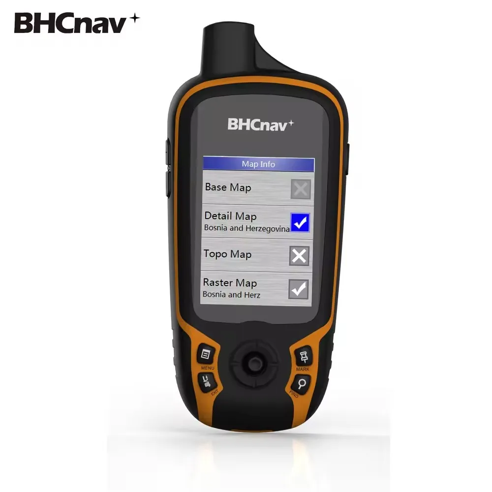 Agriculture Tools GPS Hiking BHC NAVA F30 Handheld GPS Device support gps topografico map