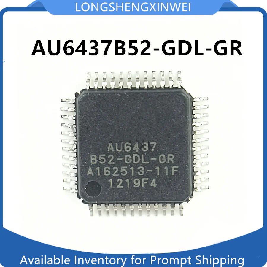 1PCS New AU6437B52-GDL-GR Original QFP48 Integrated Chip in Stock